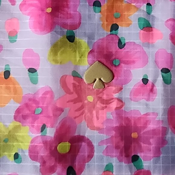 Kate Spade MARKER FLORAL WINDBREAKER sz L - Picture 12 of 12